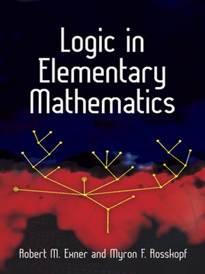 cover image of Logic in Elementary Mathematics